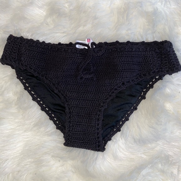 👯 B l a c k   “C r o c h e t”  B i k i n i 👯‍♀️ - Picture 3 of 6